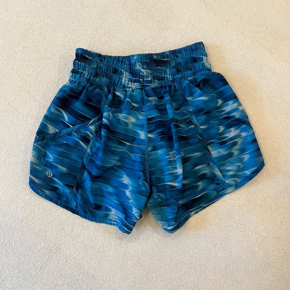 Lululemon Tracker Short V *4" Tidal Multi Size 4